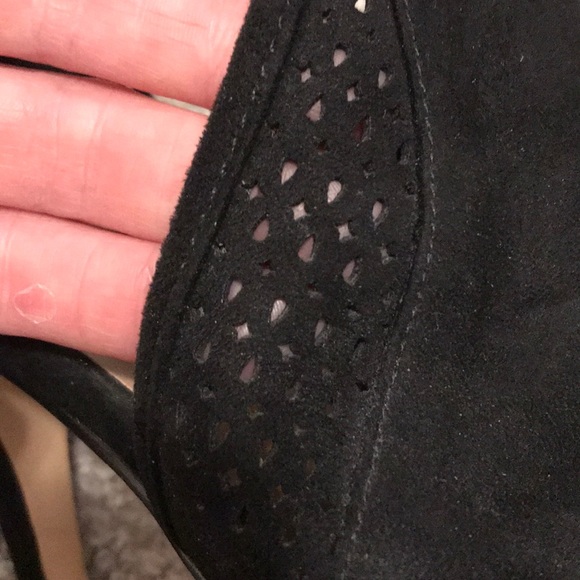 Beautiful Black Suede Stilettos - Picture 6 of 6